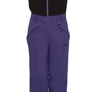 Arctix Kids Limitless Fleece Top Bib Overalls, Purple, X-Small